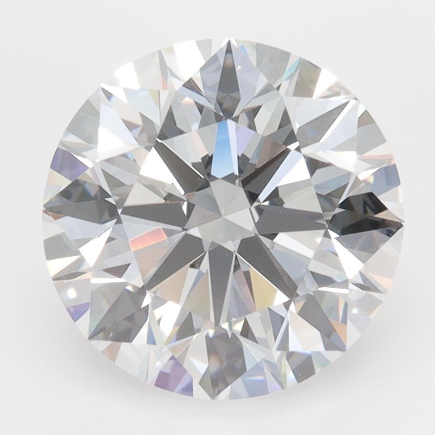 4.02ct D VVS1 Rare Carat Ideal Cut Round Lab Grown Diamond