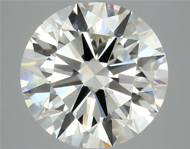 5.05ct I VVS2 Rare Carat Ideal Cut Round Lab Grown Diamond