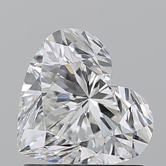 1.20ct F SI2 Rare Carat Ideal Cut Heart Diamond