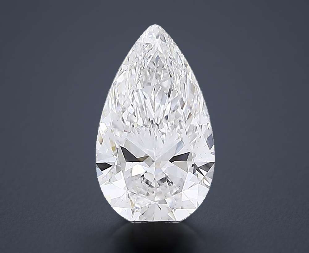 3.60 Carat Pear Lab Diamond