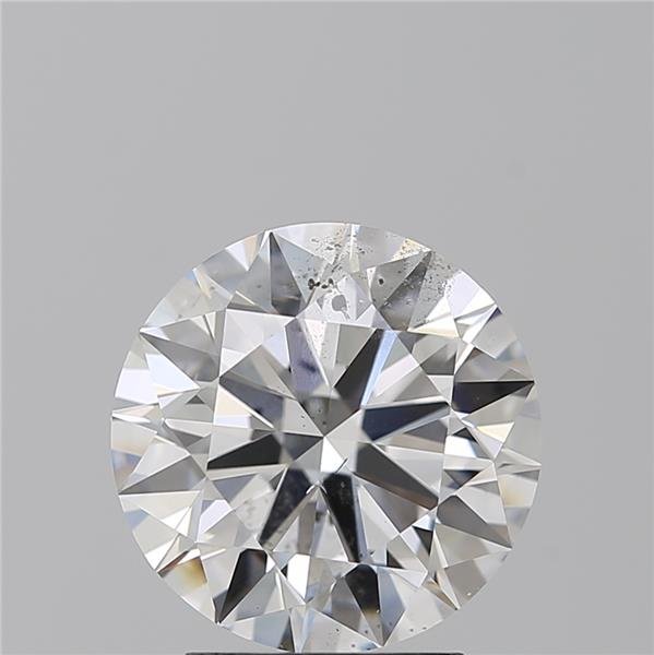 3.01ct D SI1 Rare Carat Ideal Cut Round Diamond