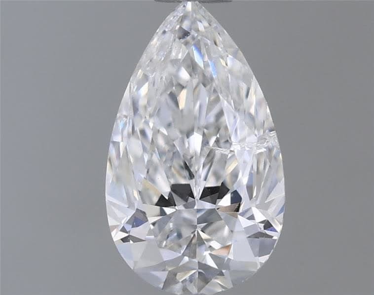 0.71ct E SI2 Rare Carat Ideal Cut Pear Diamond