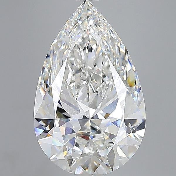 15.04ct F VVS2 Rare Carat Ideal Cut Pear Lab Grown Diamond