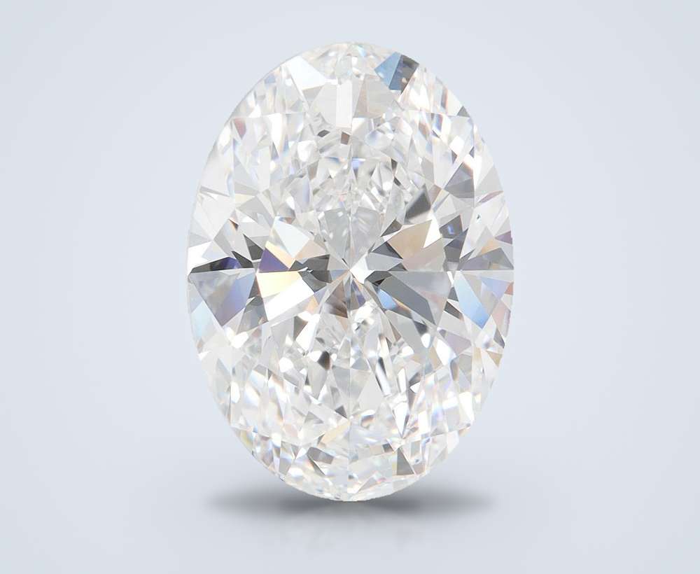 6.65 Carat Oval Lab Diamond