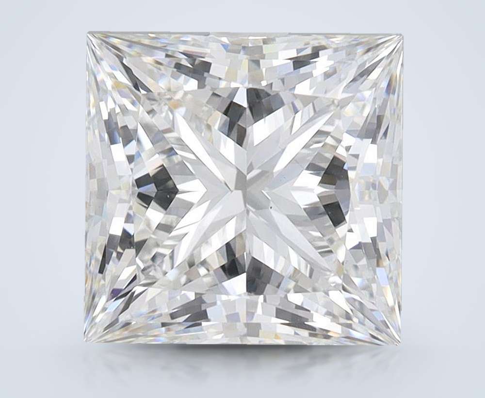 3.92 Carat Princess Lab Diamond