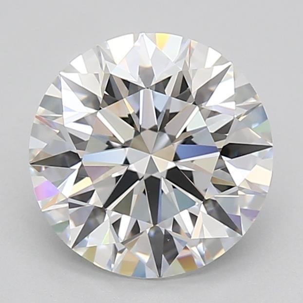 2.43ct D VVS1 Rare Carat Ideal Cut Round Lab Grown Diamond
