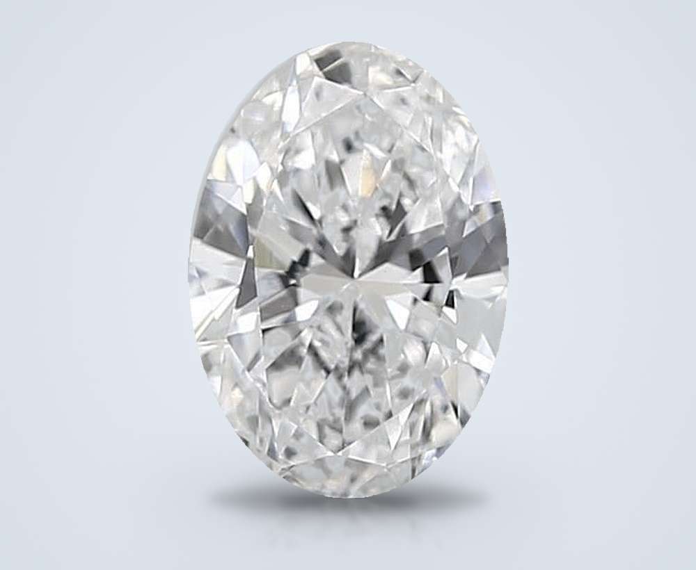 0.90 Carat Oval Lab Diamond
