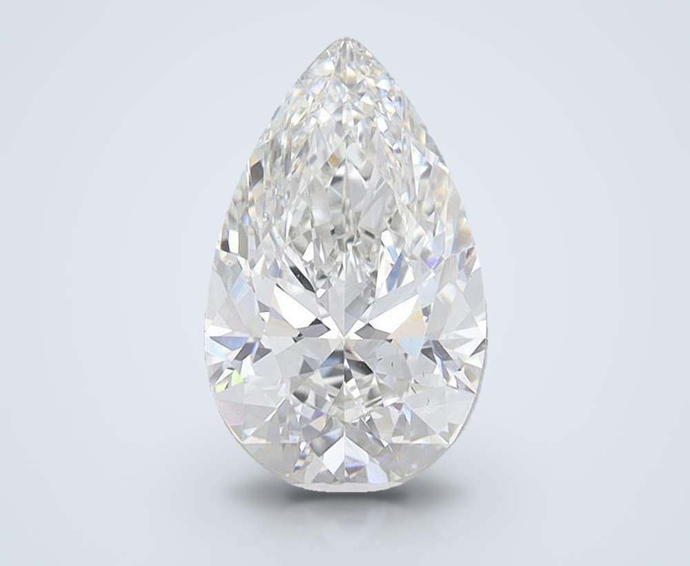 1.54 Carat Pear Lab Diamond