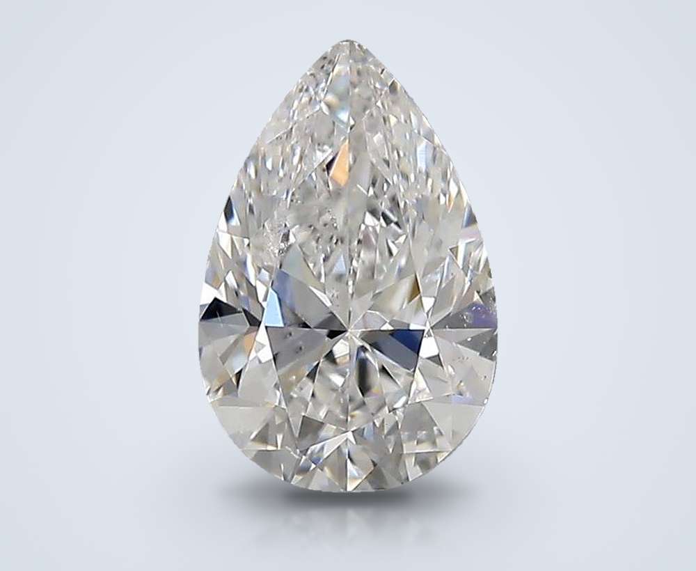 0.90 Carat Pear Natural Diamond