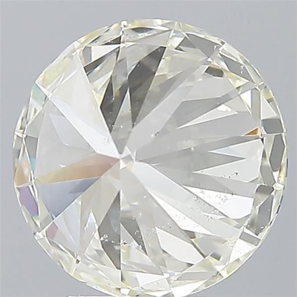 3.02ct K SI1 Rare Carat Ideal Cut Round Diamond