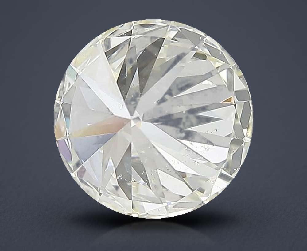 3.02 Carat Round Natural Diamond
