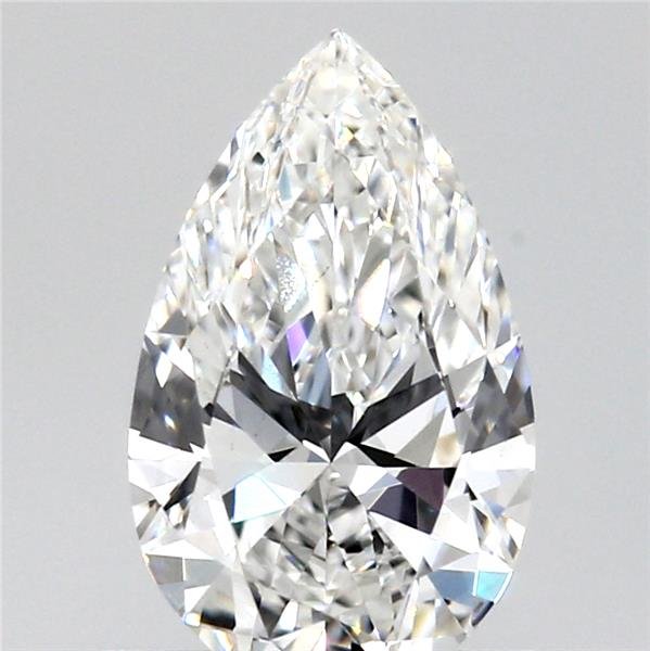 0.46ct E VS1 Rare Carat Ideal Cut Pear Lab Grown Diamond