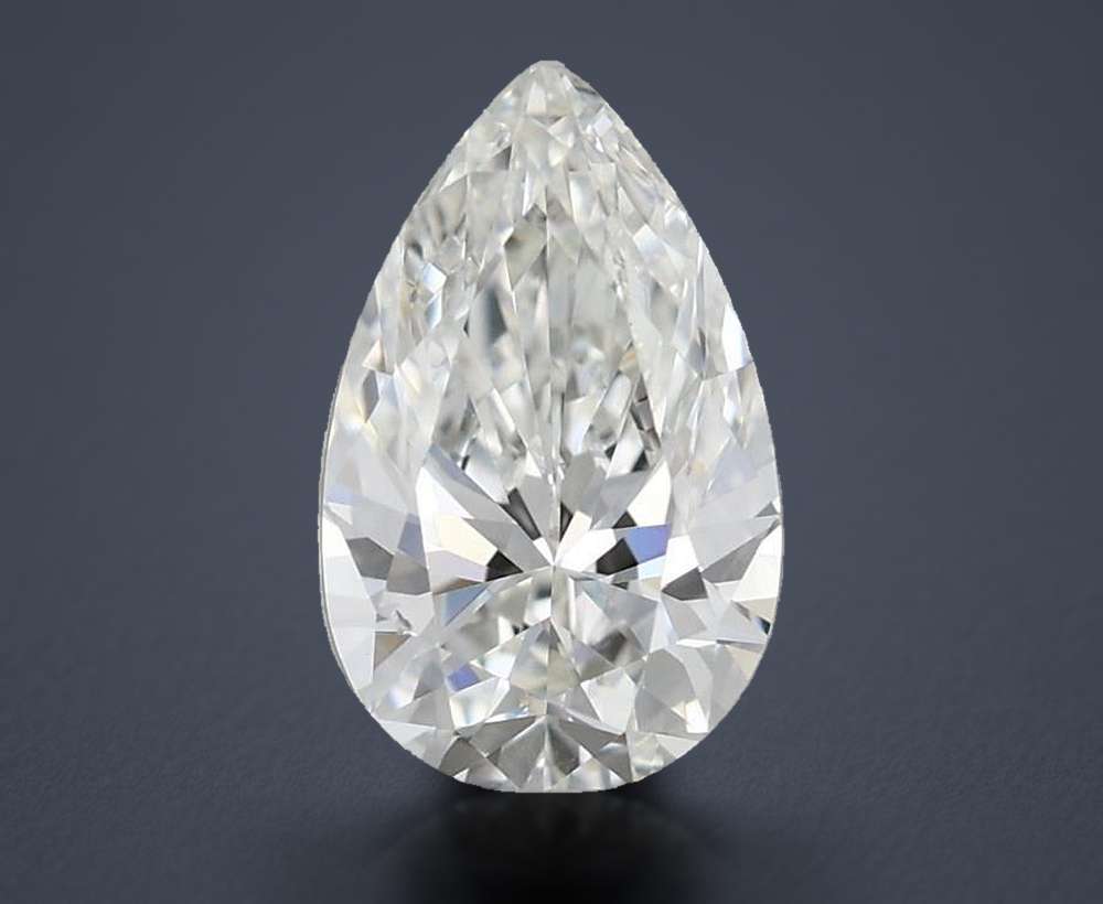 0.85 Carat Pear Lab Diamond