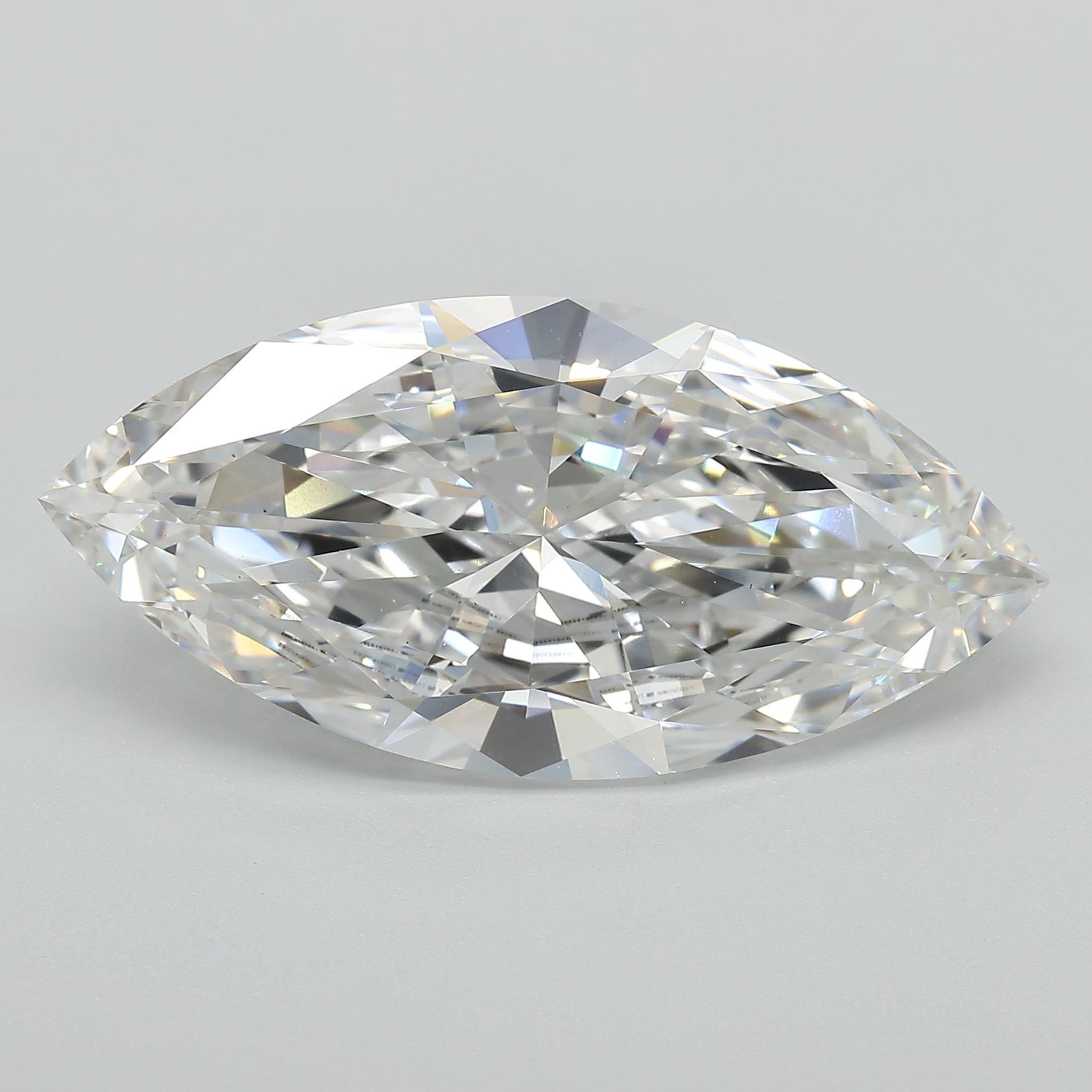 10.05ct F VS1 Very Good Cut Marquise Lab Grown Diamond