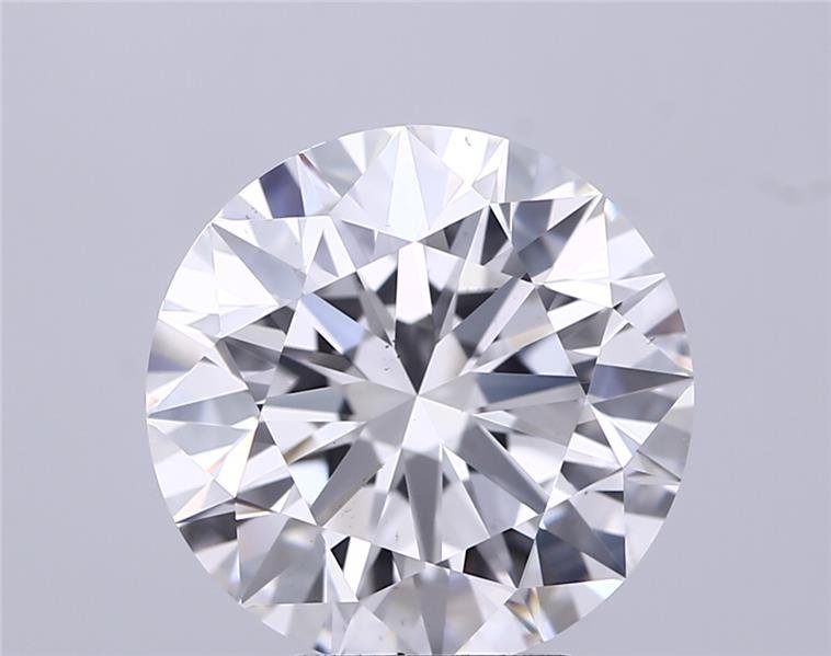 4.18ct E VS2 Excellent Cut Round Lab Grown Diamond