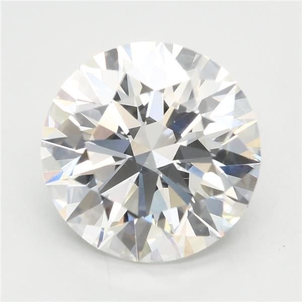 4.07 Carat Round Lab Diamond