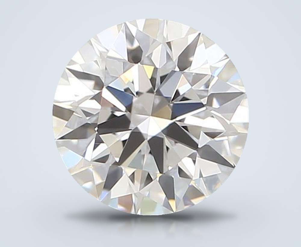 0.59 Carat Round Natural Diamond