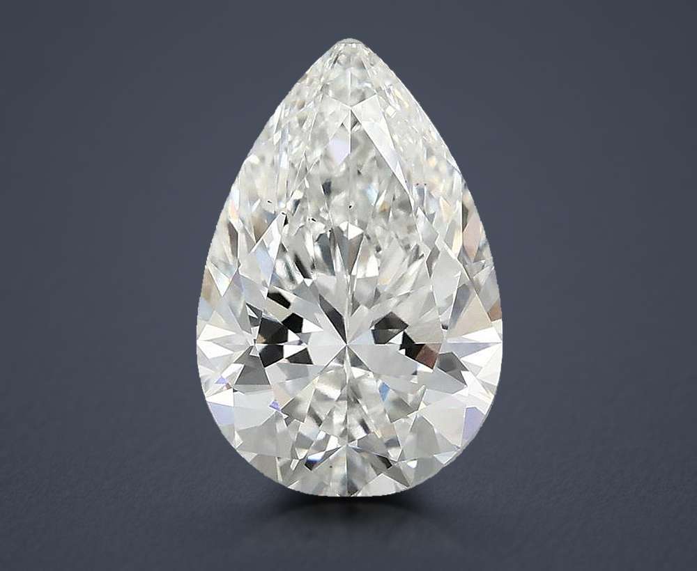 2.86 Carat Pear Lab Diamond