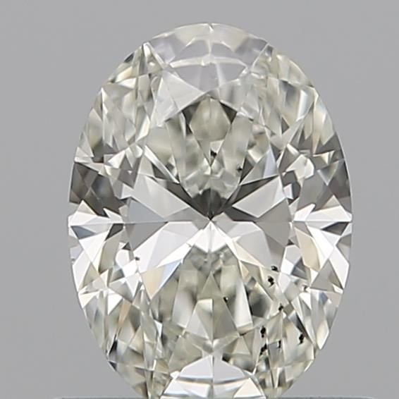 0.52ct K SI1 Rare Carat Ideal Cut Oval Diamond