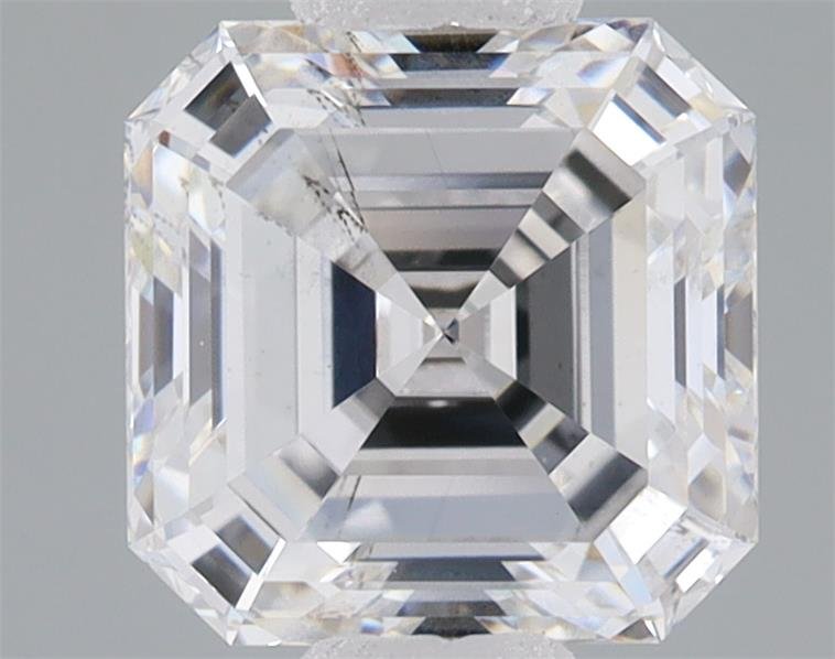 1.56ct E SI1 Rare Carat Ideal Cut Asscher Lab Grown Diamond