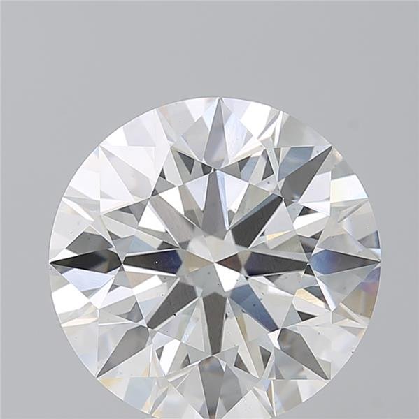 7.03ct G VS2 Rare Carat Ideal Cut Round Lab Grown Diamond