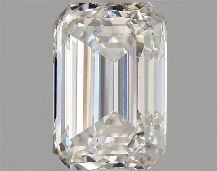 2.05ct H VS1 Excellent Cut Emerald Lab Grown Diamond