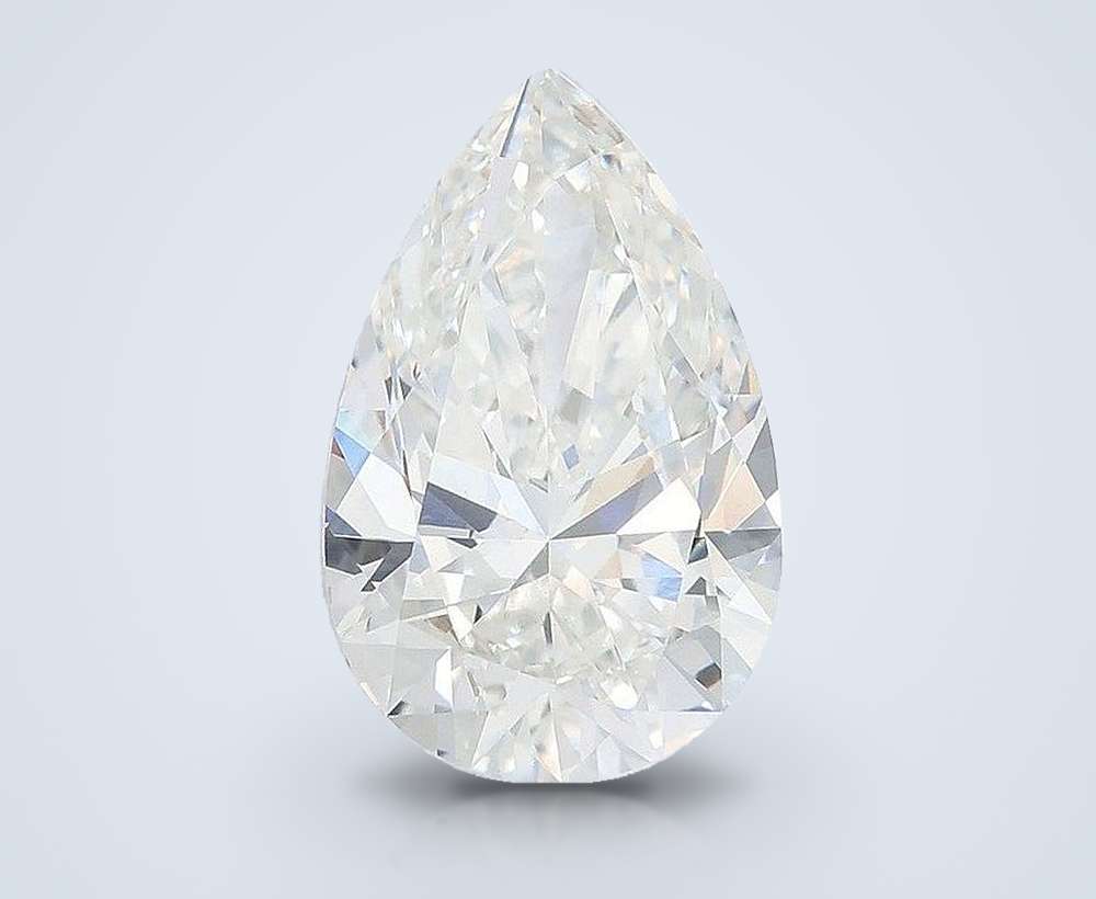 6.10 Carat Pear Lab Diamond