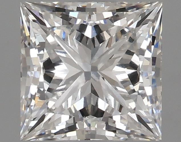 1.26ct F VS1 Rare Carat Ideal Cut Princess Lab Grown Diamond