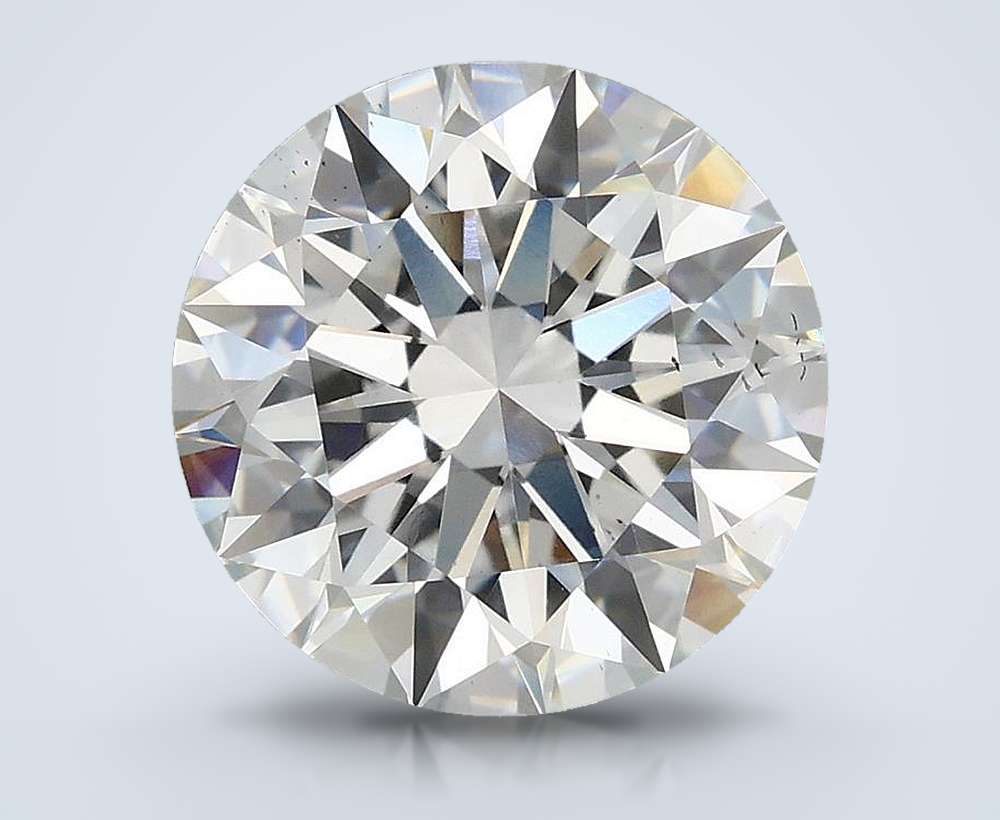 4.11 Carat Round Lab Diamond