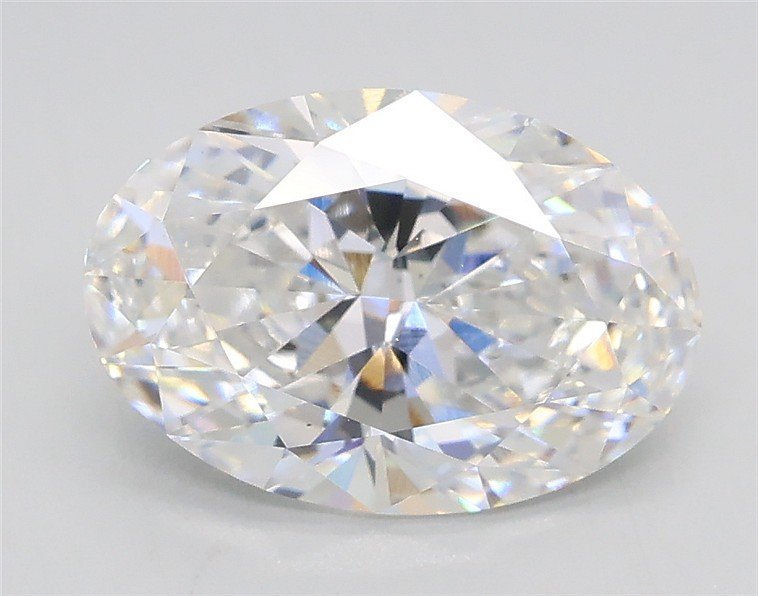 2.02ct E VS1 Rare Carat Ideal Cut Oval Lab Grown Diamond