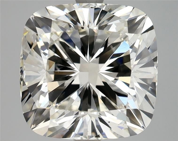 5.58ct I VS2 Rare Carat Ideal Cut Cushion Lab Grown Diamond