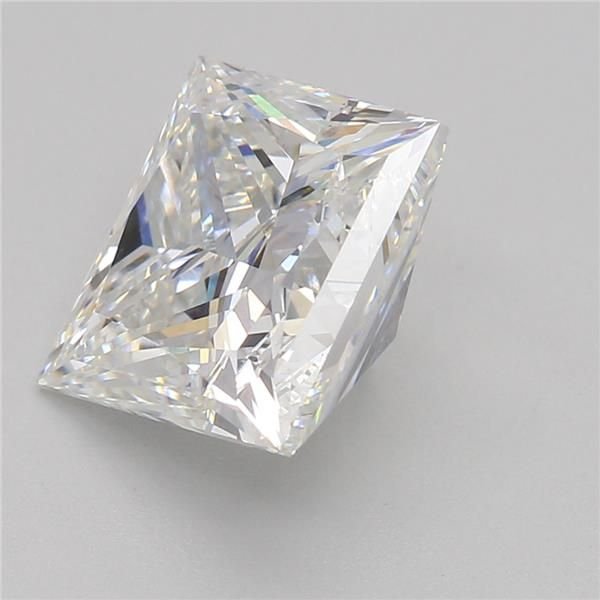 2.06ct F VS1 Rare Carat Ideal Cut Princess Lab Grown Diamond