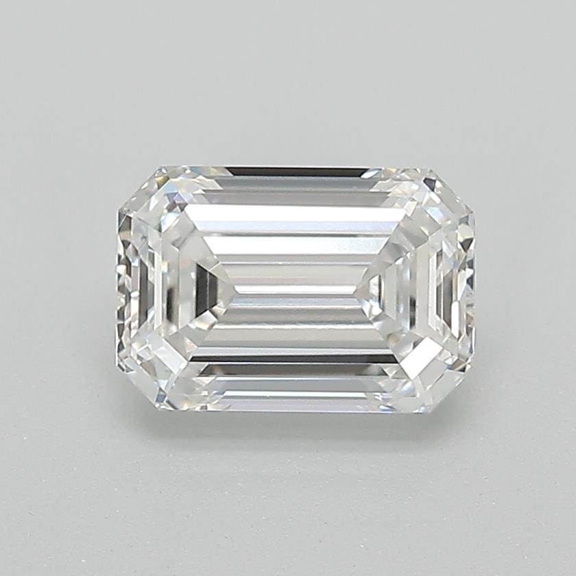 3.52ct F VS2 Rare Carat Ideal Cut Emerald Lab Grown Diamond