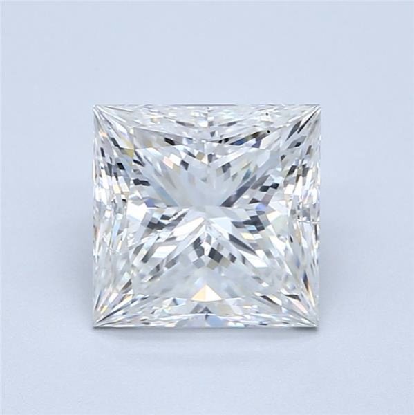 2.40ct G SI2 Rare Carat Ideal Cut Princess Diamond
