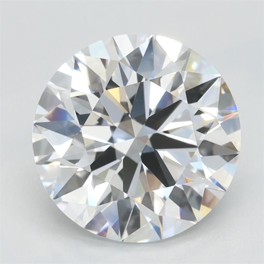2.14ct D VVS1 Rare Carat Ideal Cut Round Lab Grown Diamond