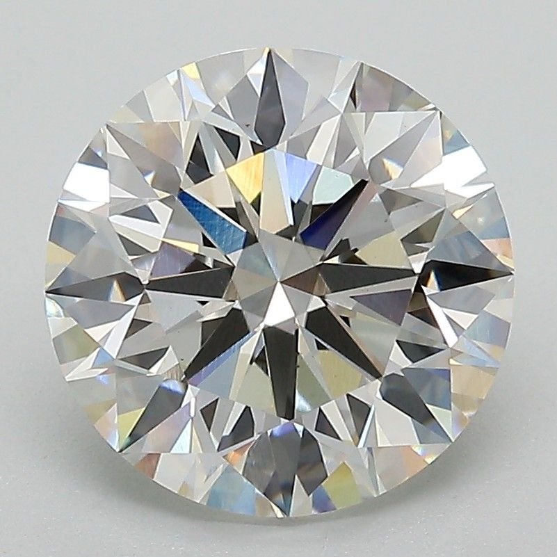 3.34ct F VS1 Rare Carat Ideal Cut Round Lab Grown Diamond