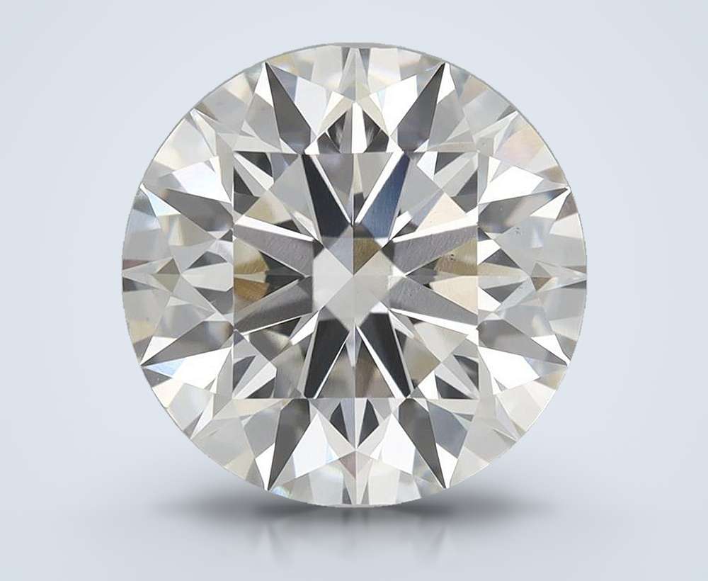 6.04 Carat Round Lab Diamond