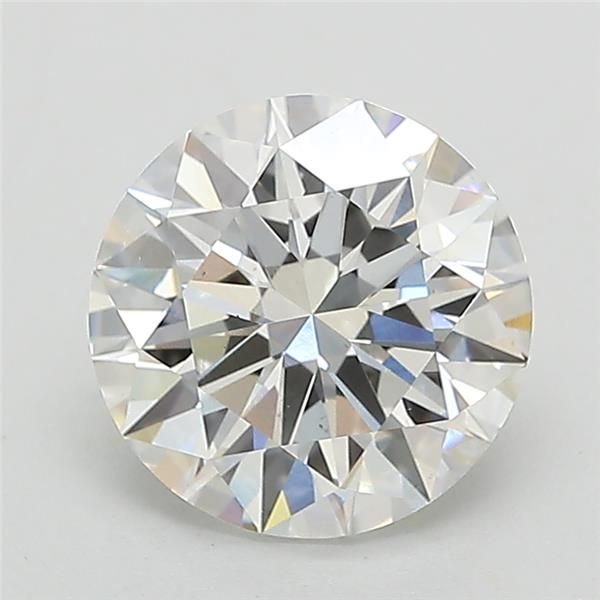 2.14ct E VS2 Rare Carat Ideal Cut Round Lab Grown Diamond