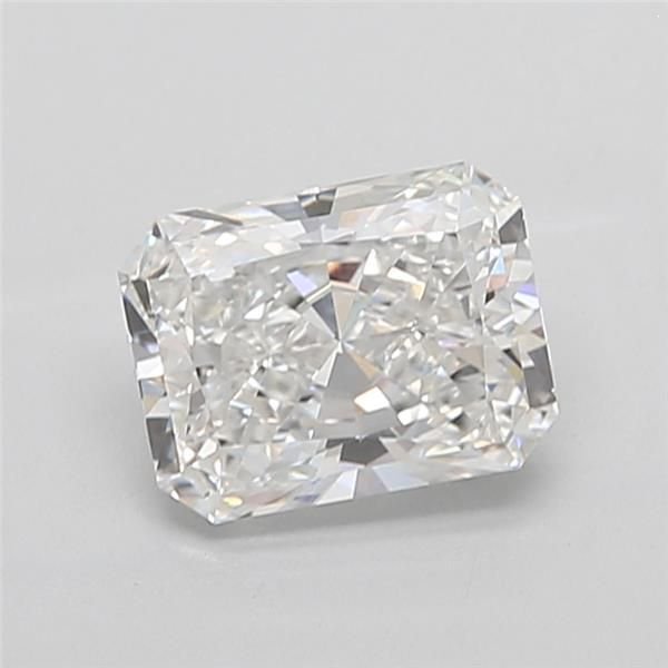 3.07ct E VVS2 Rare Carat Ideal Cut Radiant Lab Grown Diamond
