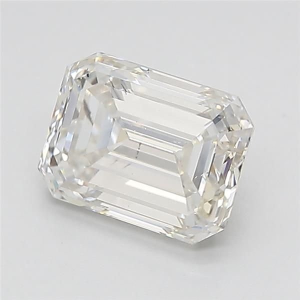 1.59ct G SI2 Very Good Cut Emerald Lab Grown Diamond