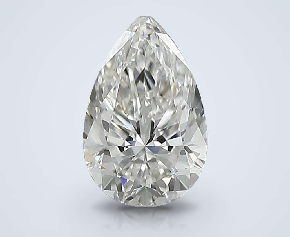 0.60 Carat Pear Natural Diamond