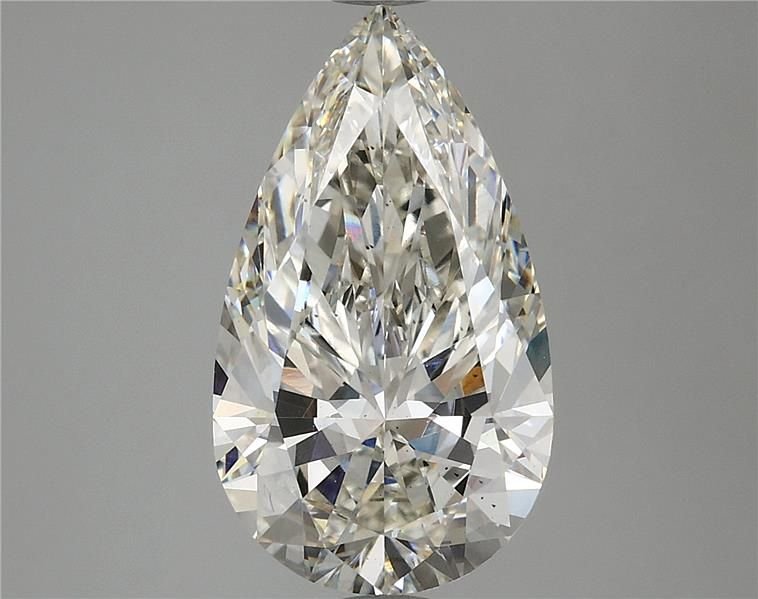 4.31ct I VS2 Rare Carat Ideal Cut Pear Lab Grown Diamond