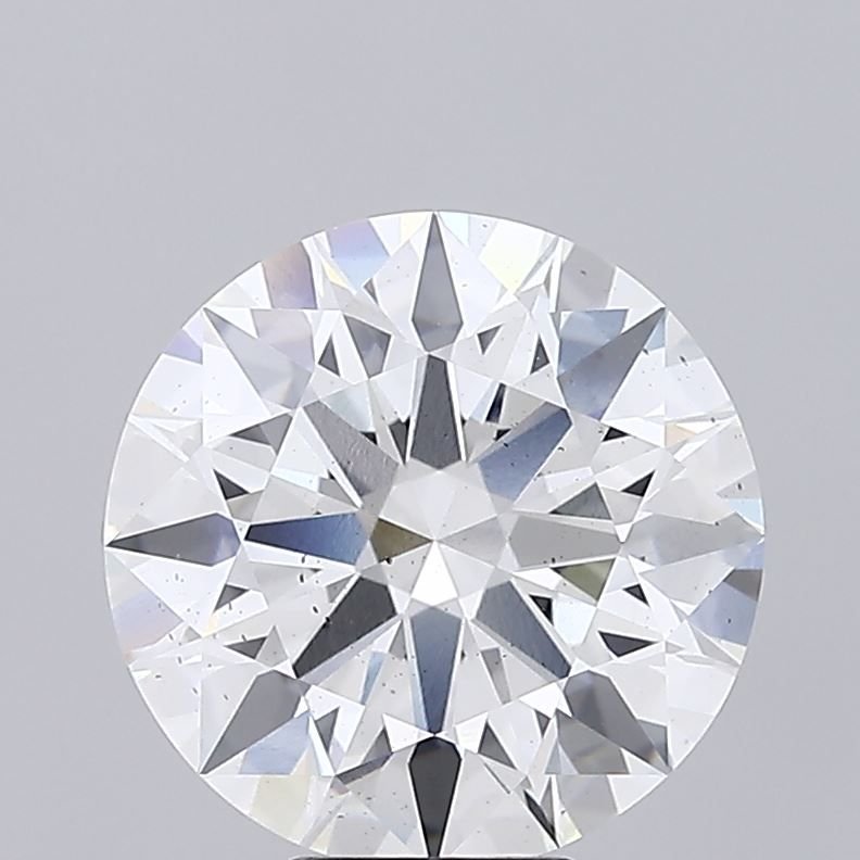 8.11ct F SI1 Rare Carat Ideal Cut Round Lab Grown Diamond