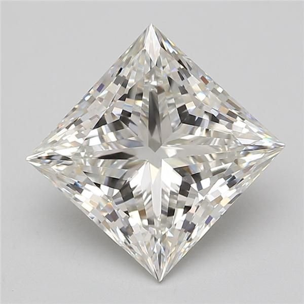 6.02ct G VS1 Rare Carat Ideal Cut Princess Lab Grown Diamond