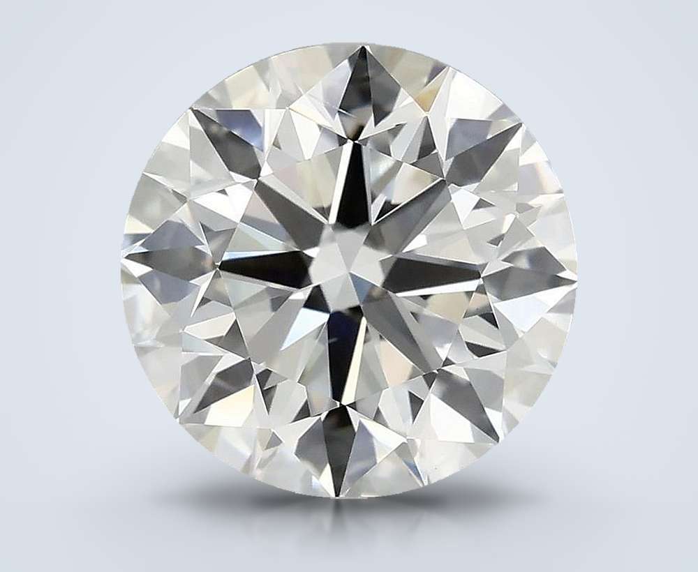 4.41 Carat Round Lab Diamond