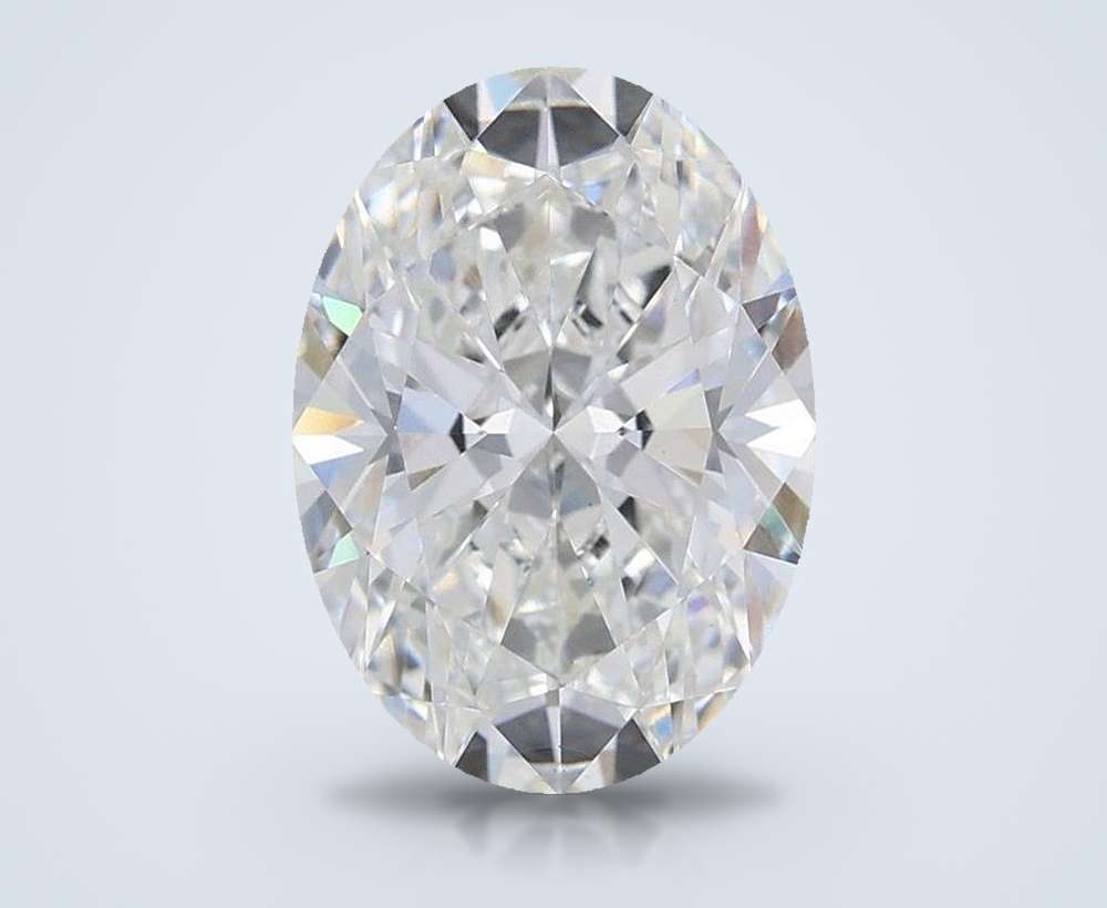 3.08 Carat Oval Lab Diamond