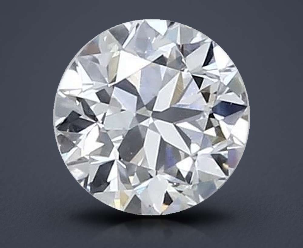 0.90 Carat Round Natural Diamond