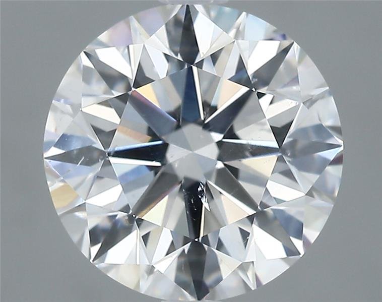 2.81ct H SI2 Rare Carat Ideal Cut Round Diamond
