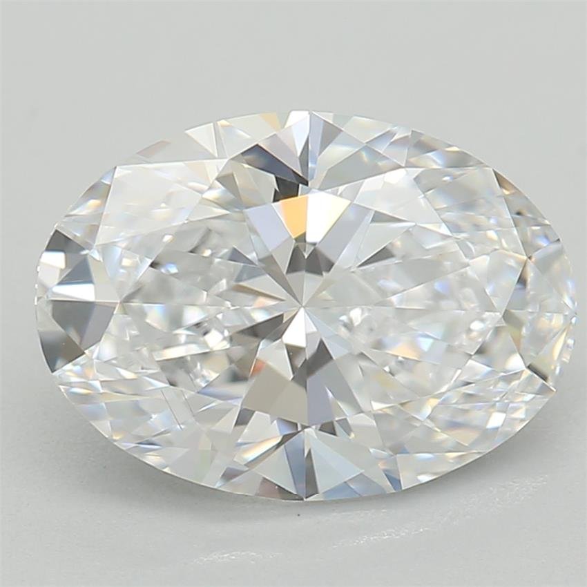1.31ct D VS2 Rare Carat Ideal Cut Oval Lab Grown Diamond