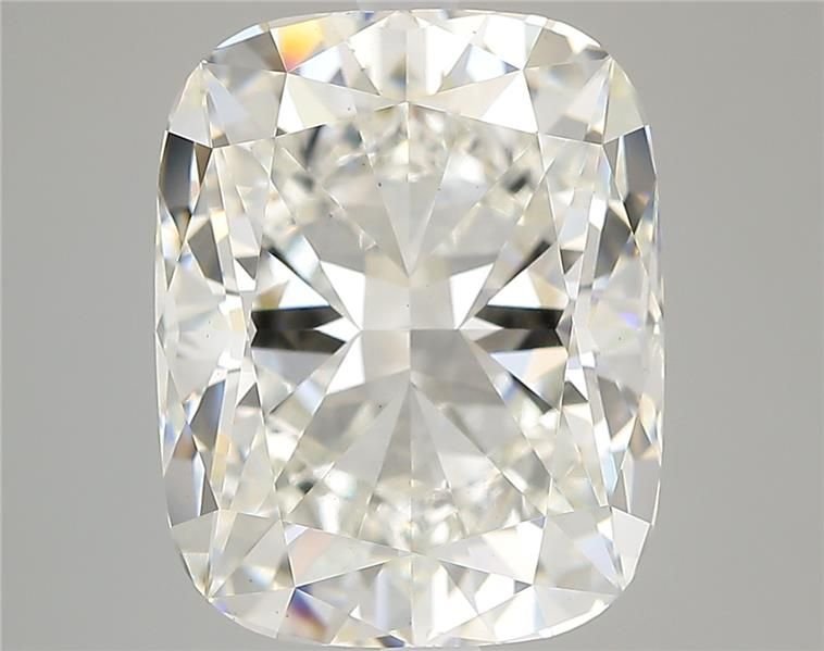 6.04ct H VS2 Rare Carat Ideal Cut Cushion Lab Grown Diamond